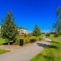 Anita Langford Park is located in the Hampton Village neighborhood of Saskatoon.